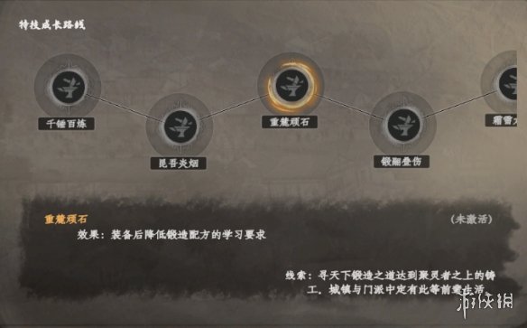 下一站江湖2铸工特技介绍